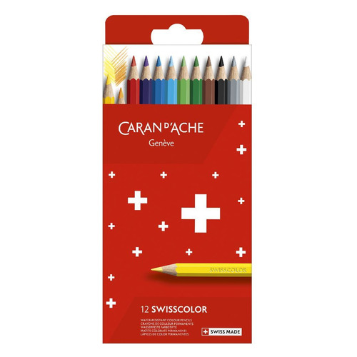 

Карандаши Carandache 1284.812 1284.812, шестигранный, дерево, 2.8мм, коробка европодвес, 12шт, 1284.812