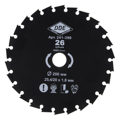 

Сменный нож для садовых триммеров DDE 241-390, 241-390