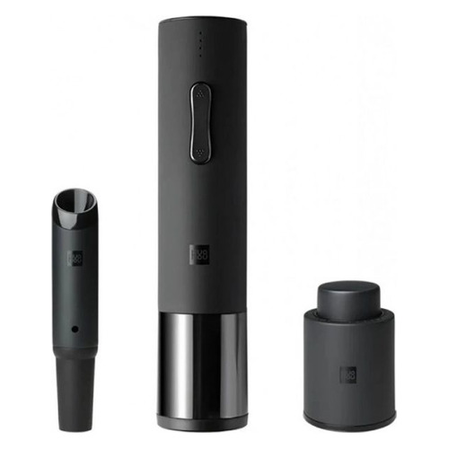 

Набор аксессуаров для вина Xiaomi HuoHou Electric Wine Opener Deluxe черный наб.:4предм. (HU0090), HuoHou Electric Wine Opener Deluxe