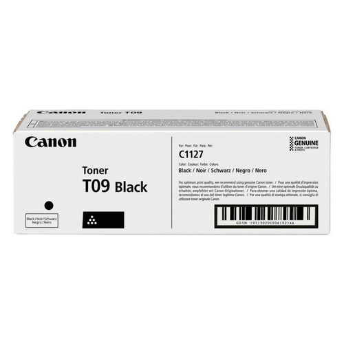 

Тонер Canon T09 BK, для i-SENSYS X C1127iF, C1127i, C1127P, черный, туба, T09 BK