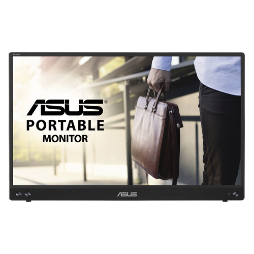 фото Монитор asus portable mb16acv 15.6", темно-серый и черный [90lm0381-b01370]