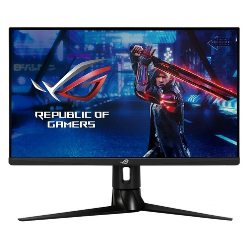 фото Монитор игровой asus rog strix xg27aq 27" темно-серый [90lm06u0-b01370]