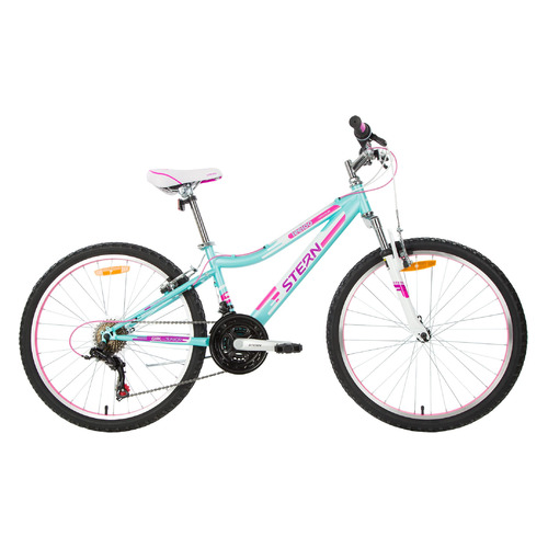 

Велосипед Stern Leeloo 24 1.0 горный (подростк.) кол.:24" голубой/розовый 14.5кг (S21ESTBB039-QK), Leeloo 24 1.0
