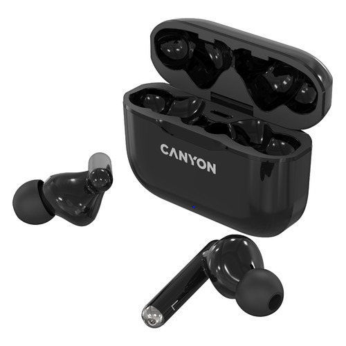 

Гарнитура Canyon TWS-3, Bluetooth, вкладыши, черный [cne-cbths3b], TWS-3