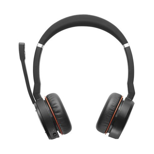 

Гарнитура Jabra Evolve 75 Stereo MS Teams USB/BT& Link 370, для компьютера, накладные, bluetooth, черный / красный [7599-832-199], Evolve 75 Stereo MS Teams USB/BT& Link 370