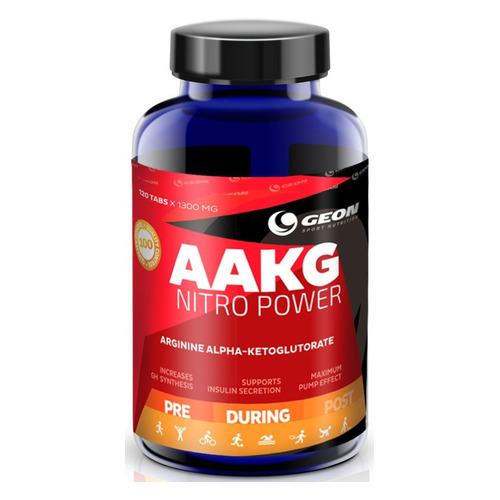 

Комплекс AAKG GEON Nitro Power, таблетки, 120шт, Nitro Power