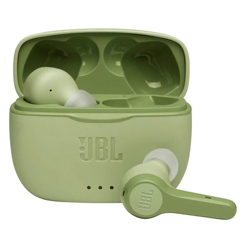 

Гарнитура JBL Tune 215TWS, Bluetooth, вкладыши, зеленый [jblt215twsgrn], Tune 215TWS