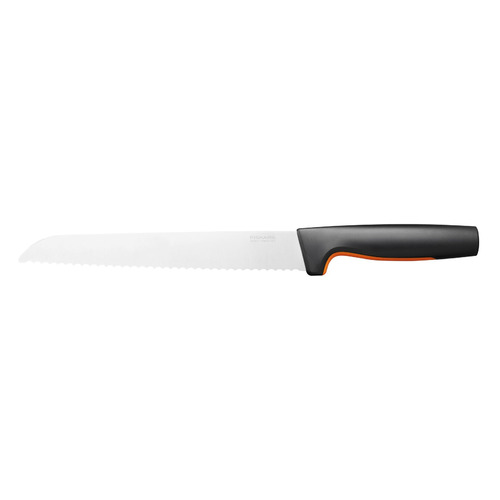 

Нож кухонный Fiskars Functional Form 1057538, для хлеба, 213мм, заточка серрейтор, стальной, черный/оранжевый, 1057538