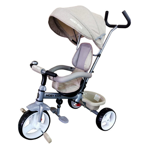 фото Трехколесный велосипед moby kids blitz 10x8 eva, 646229, beige