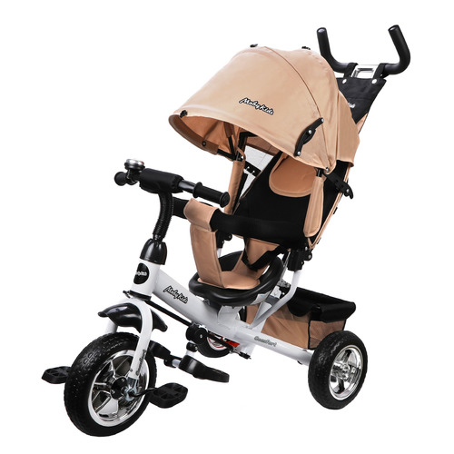 

Трехколесный велосипед MOBY KIDS Comfort 10x8 EVA, 641223, beige, Comfort 10x8 EVA