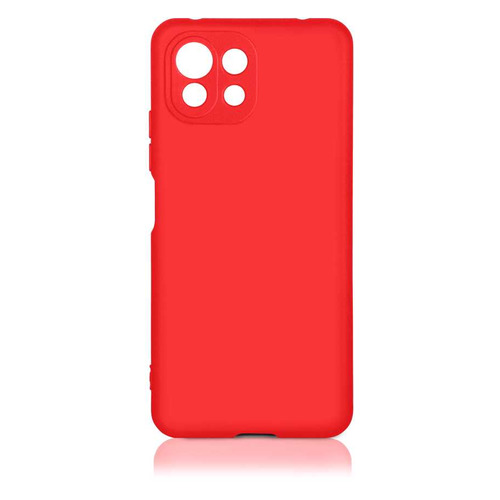 фото Чехол (клип-кейс) df xioriginal-21, для xiaomi mi 11 lite, красный [df xioriginal-21 (red)]