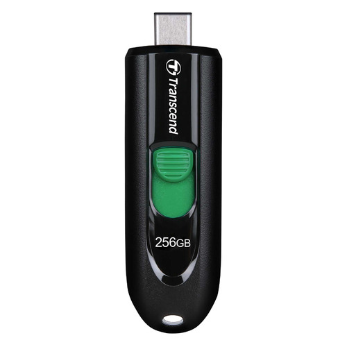 фото Флешка usb (type-c) transcend jetflash 790с 256гб, usb3.0, черный [ts256gjf790c]