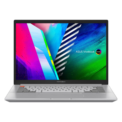 

Ноутбук ASUS Vivobook Pro 14X OLED N7400PC-KM011W, 14", Intel Core i5 11300H 3.1ГГц, 16ГБ, 512ГБ SSD, NVIDIA GeForce RTX 3050 для ноутбуков - 4096 Мб, Windows 11 Home, 90NB0U44-M02760, серебристый, N7400PC-KM011W