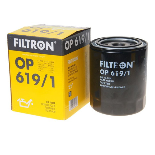 фото Фильтр масляный filtron op619/1