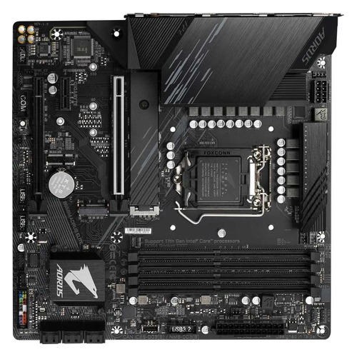 

Материнская плата GIGABYTE B560M AORUS ELITE, LGA 1200, Intel B560, mATX, Ret, B560M AORUS ELITE