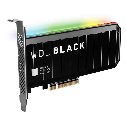 

SSD накопитель WD Black AN1500 WDS400T1X0L 4ТБ, PCI-E AIC (add-in-card), PCI-E x8, NVMe, WDS400T1X0L