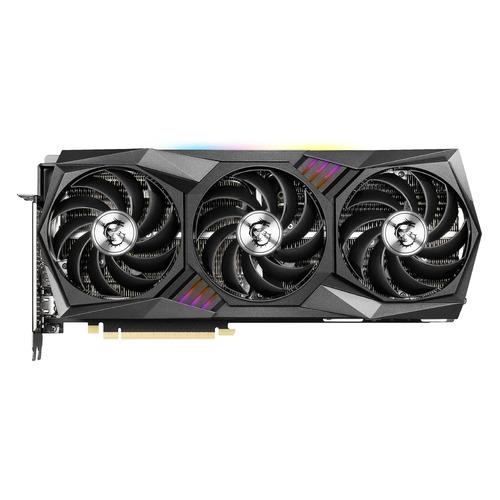 фото Видеокарта msi nvidia geforce rtx 3080ti, rtx 3080 ti gaming x trio 12g, 12гб, gddr6x, ret [602-v389-144s]