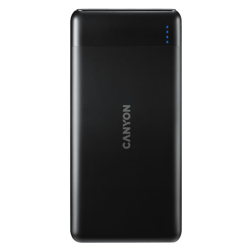 

Внешний аккумулятор (Power Bank) Canyon PB-107, 10000мAч, черный [cne-cpb1007b], PB-107