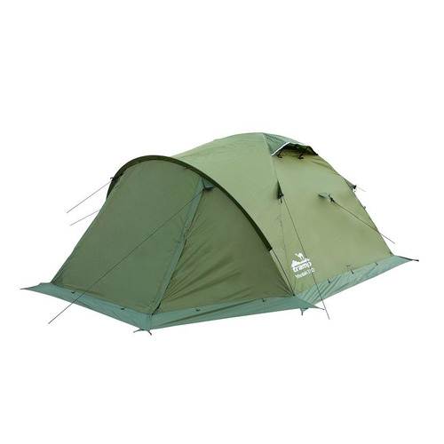 

Палатка Tramp Mountain 2 (V2) экспед. 2мест. зеленый (TRT-22), Mountain 2 (V2)