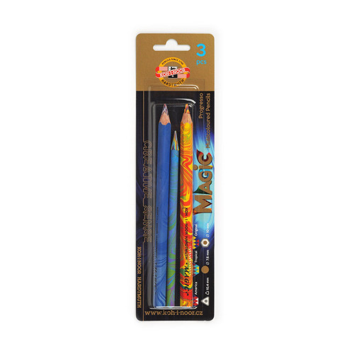 

Карандаши Koh-i-Noor Magic 9038 9038003002BLRU, дерево, блистер, Magic 9038