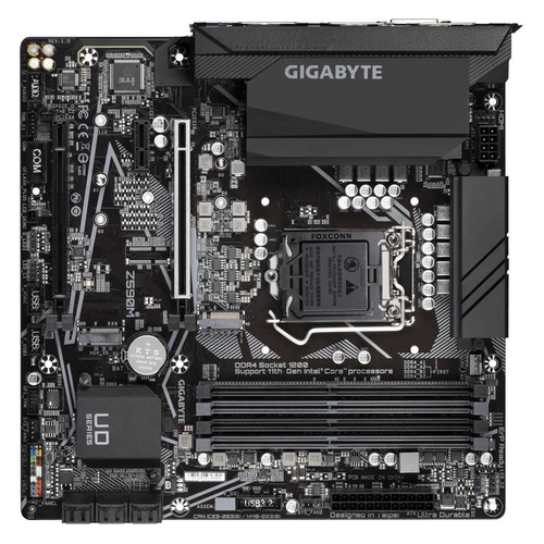 

Материнская плата GIGABYTE Z590M, LGA 1200, Intel Z590, mATX, Ret, Z590M