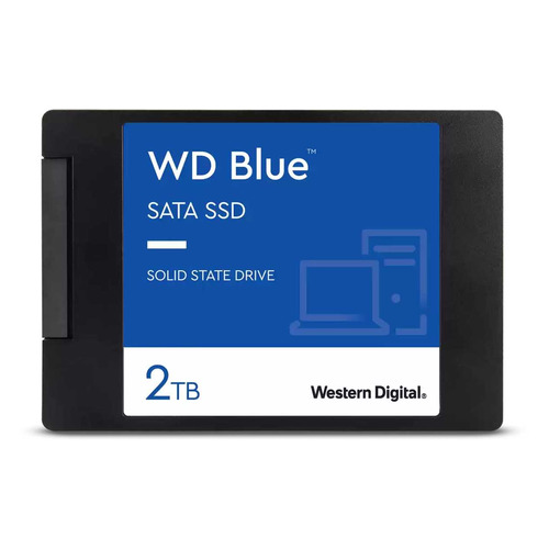 

SSD накопитель WD Blue WDS200T2B0A 2ТБ, 2.5", SATA III, WDS200T2B0A