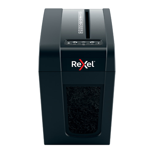 

Уничтожитель бумаг Rexel Secure X6-SL EU, P-4, 4x40 мм, 6 лист. одновременно, 10л [2020125eu], Черный, X6-SL EU