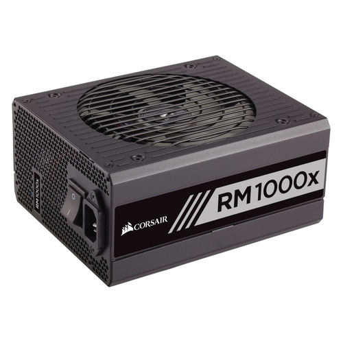 

Блок питания Corsair RM1000X, 1000Вт, 135мм, retail [cp-9020094-eu/rps0018], RM1000X