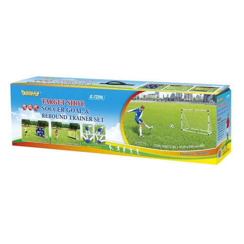 

Ворота для футбола DFC Goal7339A, для детей, белый, Goal7339A