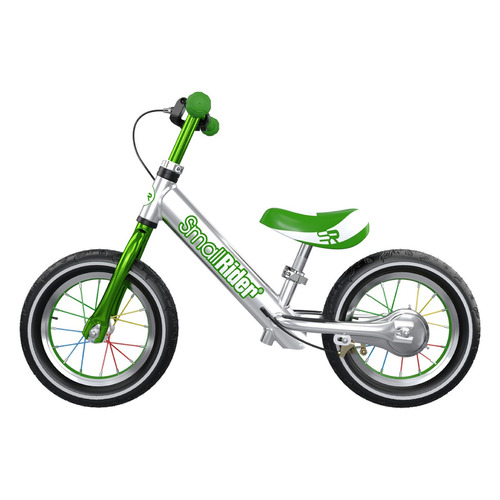 

Беговел Small Rider Foot Racer 3 AIR кол.:12" серебристый/зеленый 2.2кг (MEGA007), Foot Racer 3 AIR