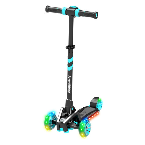 

Самокат Small Rider Premium Pro 2 Plus детский 3-кол. голубой/черный (1643975), Premium Pro 2 Plus
