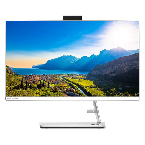 

Моноблок Lenovo IdeaCentre 3 24ALC6, 23.8", AMD Ryzen 3 5300U, 8ГБ, 256ГБ SSD, AMD Radeon Graphics, DVD-RW, Free DOS, белый [f0g1003hrk], 3 24ALC6