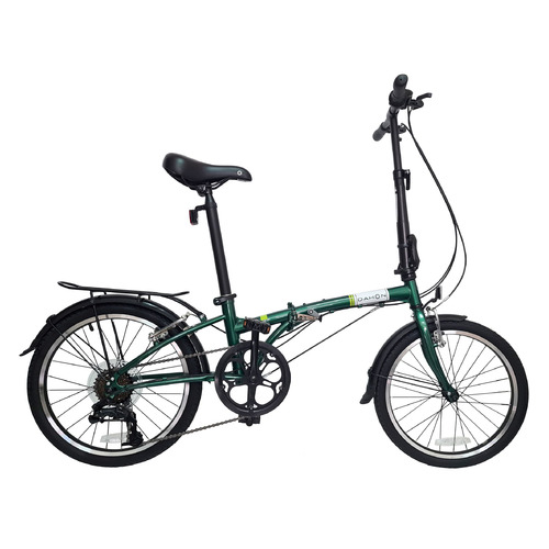 фото Велосипед dahon dream d6 (2021) городской складной кол.:20" зеленый 14.8кг (vd21008)