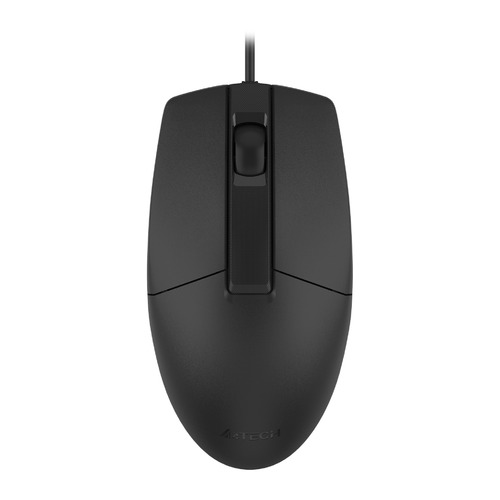 

Мышь A4TECH OP-330, оптическая, проводная, USB, черный [op-330 (black)], OP-330