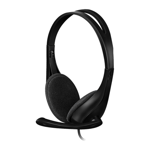 

Гарнитура A4TECH HU-9, для компьютера, накладные, черный [hu-9 (black)], HU-9