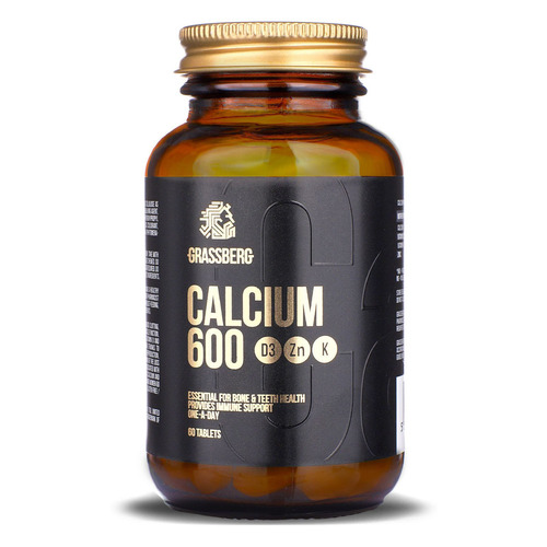 фото Витаминный комплекс grassberg calcium 600, капсулы