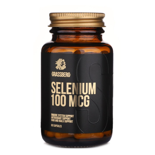 

БАД GRASSBERG Selenium, капсулы, 60шт, без вкуса, Selenium