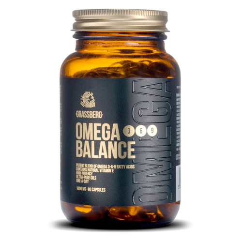 

Омега-3 GRASSBERG Balance 3-6-9, капсулы, 90шт, без вкуса, Balance 3-6-9