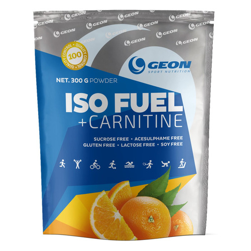 

Изотоник GEON Fuel+Carnitine, порошок, 300гр, апельсин, Fuel+Carnitine