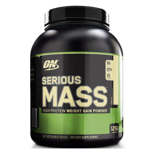 

Гейнер GEON Serious Mass, порошок, 2.72кг, ваниль, Serious Mass