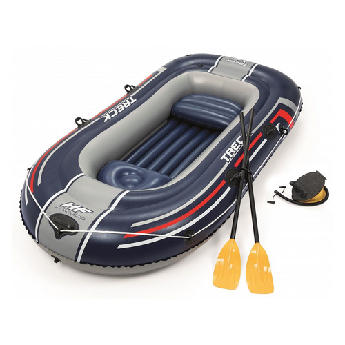 

Лодка моторно-гребная BESTWAY Treck X2, надувная, синий [61068 bw], Treck X2