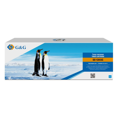 

Картридж G&G GG-C055C, голубой / GG-C055C, GG-C055C
