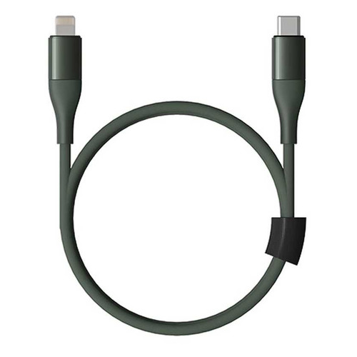 фото Кабель xiaomi solove dw5, lightning (m) - usb type-c (m), 1м, зеленый [dw5 green]