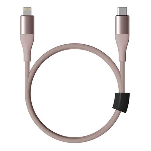 фото Кабель xiaomi solove dw5, lightning (m) - usb type-c (m), 1м, розовый [dw5 pink]