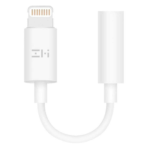 

Переходник Xiaomi ZMI AL810, Lightning (m) - Jack 3.5 (m), 0.06м, белый [al810 white], ZMI AL810