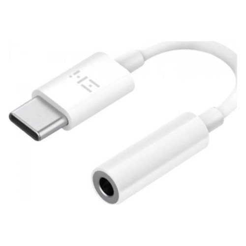 

Переходник Xiaomi ZMI AL71A, USB Type-C (m) - Jack 3.5 (m), 0.3м, белый [al71a white], ZMI AL71A