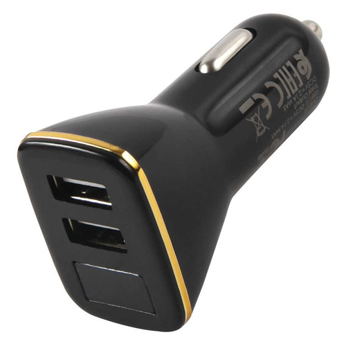 

Автомобильное зарядное устройство Borofone BZ11 Speed Map, 2xUSB, 2.1A, черный, Borofone BZ11 Speed Map
