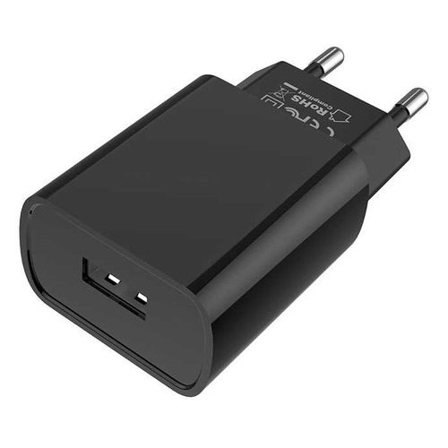 

Сетевое зарядное устройство Borofone BA20A Sharp, USB-A, 2.1A, черный, Borofone BA20A Sharp