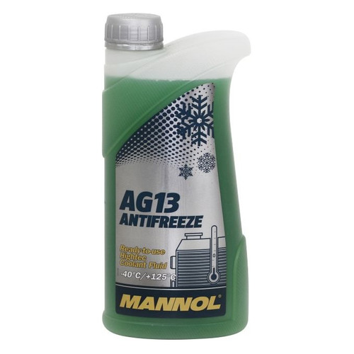 фото Антифриз mannol ag13 hightec g13 зеленый 1л (2040)