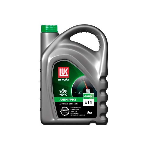 

Антифриз Lukoil G11 G11 зеленый 5л 5кг (227386), G11